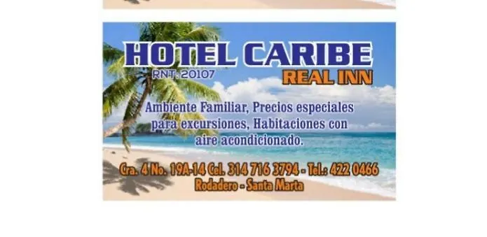 Hotel Caribe Real Inn Santa Marta  2*, Santa Marta (Magdalena)
